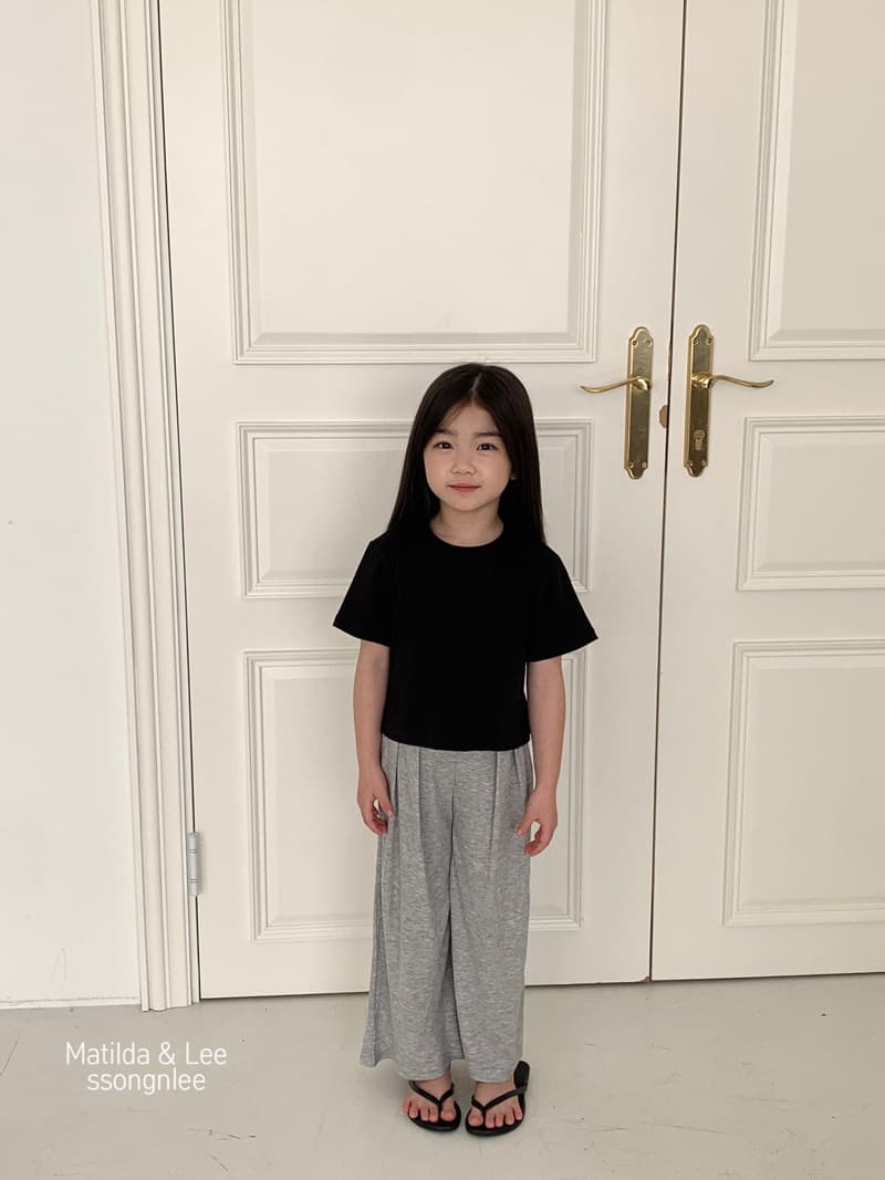 Matilda & Lee - Korean Children Fashion - #fashionkids - Lucky Crop Tee - 4