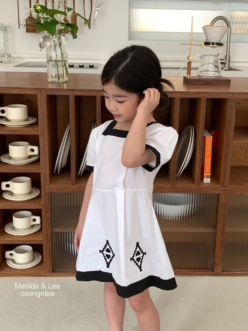 Matilda & Lee - Korean Children Fashion - #kidsshorts - Embrodiery One-piece - 12
