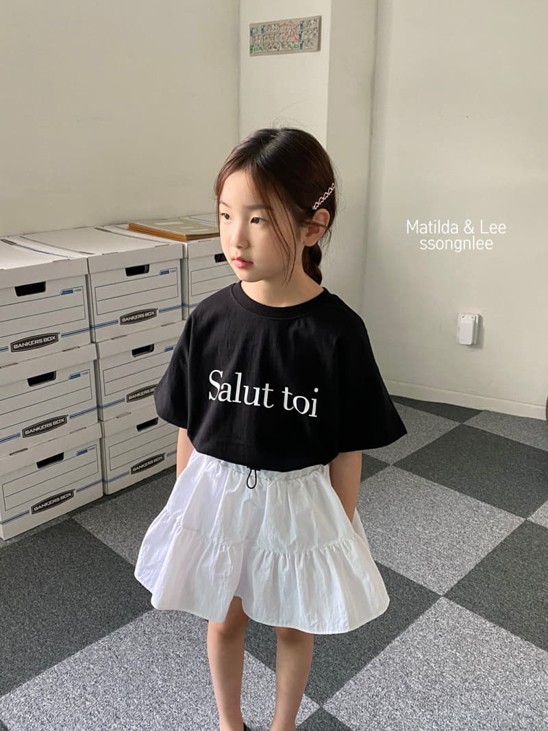 Matilda & Lee - Korean Children Fashion - #kidsshorts - String Skirt Shorts - 9