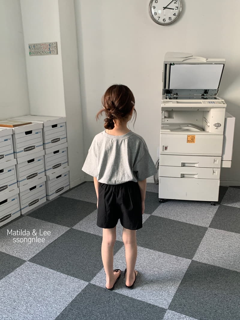 Matilda & Lee - Korean Children Fashion - #kidsshorts - Wrinkle Shorts - 4