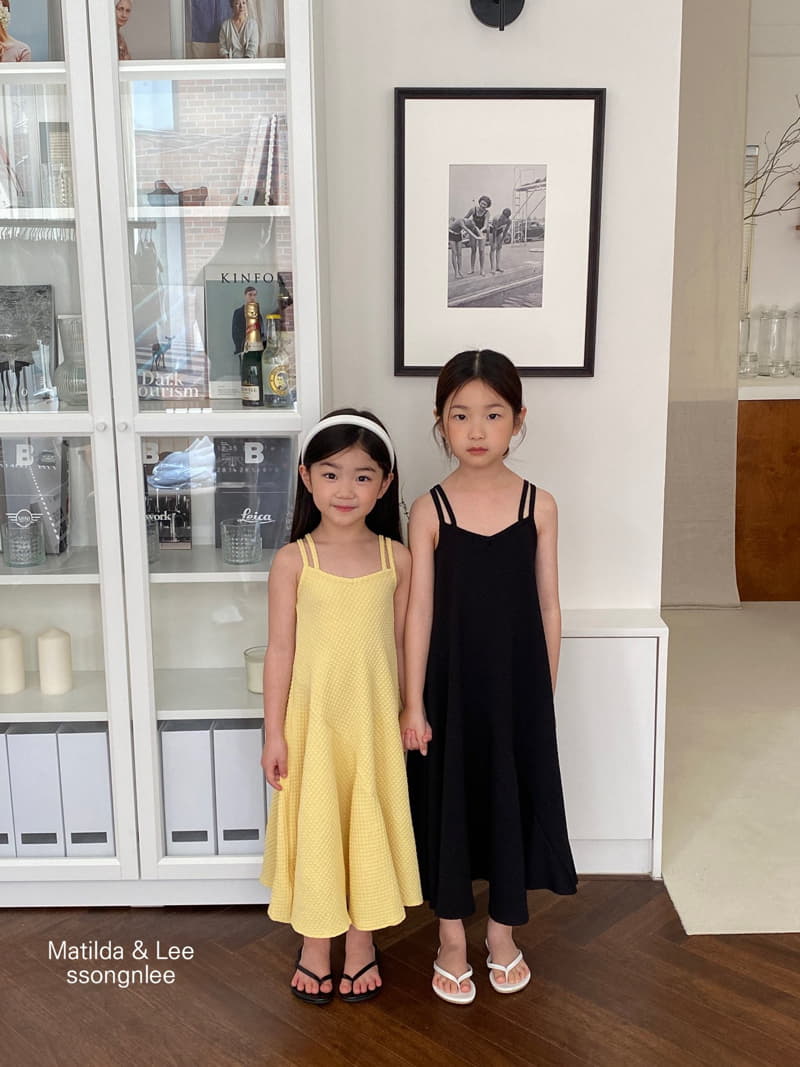 Matilda & Lee - Korean Children Fashion - #kidsstore - String Whole One-piece