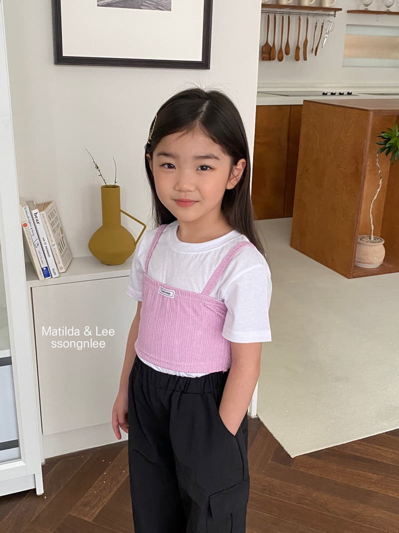Matilda & Lee - Korean Children Fashion - #kidzfashiontrend - Rib Bustier - 10