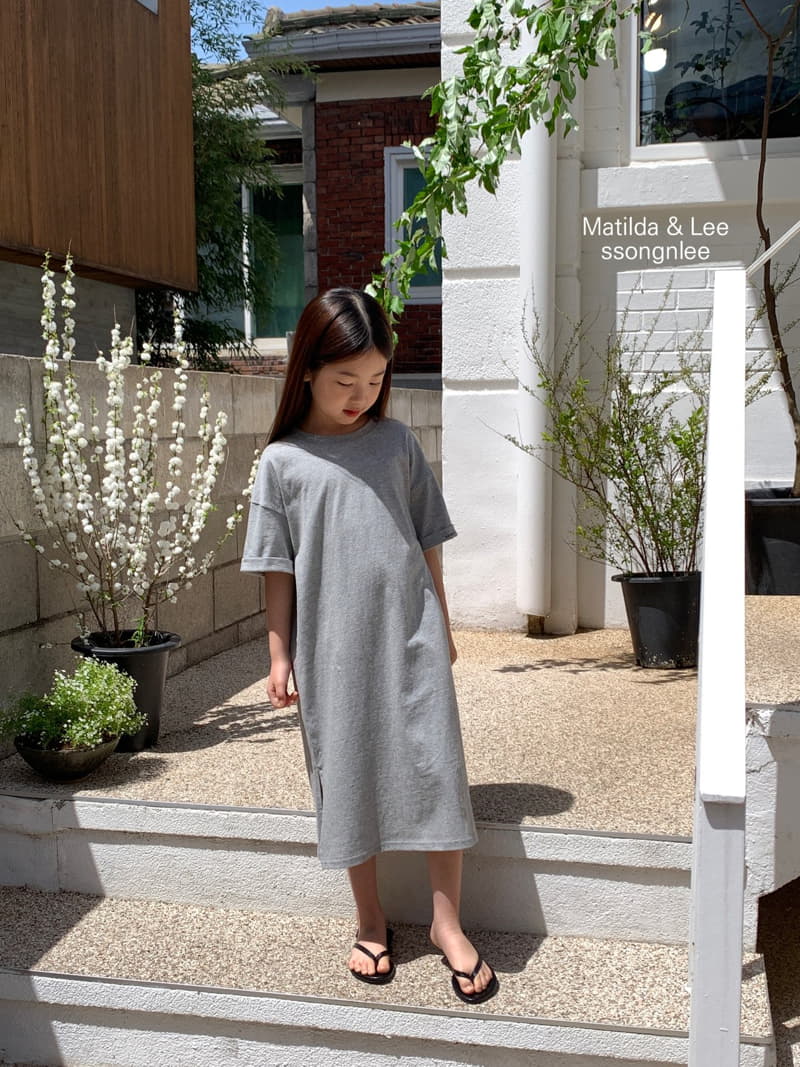 Matilda & Lee - Korean Children Fashion - #littlefashionista - High Long One-piece - 2