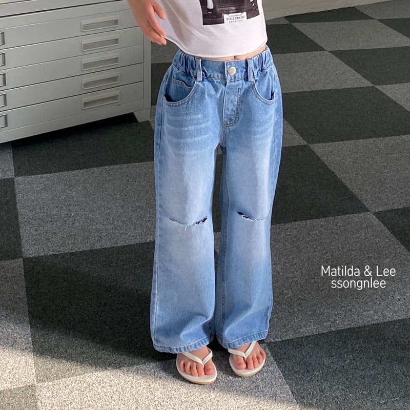 Matilda & Lee - Korean Children Fashion - #magicofchildhood - Vintage Heart Jeans - 12