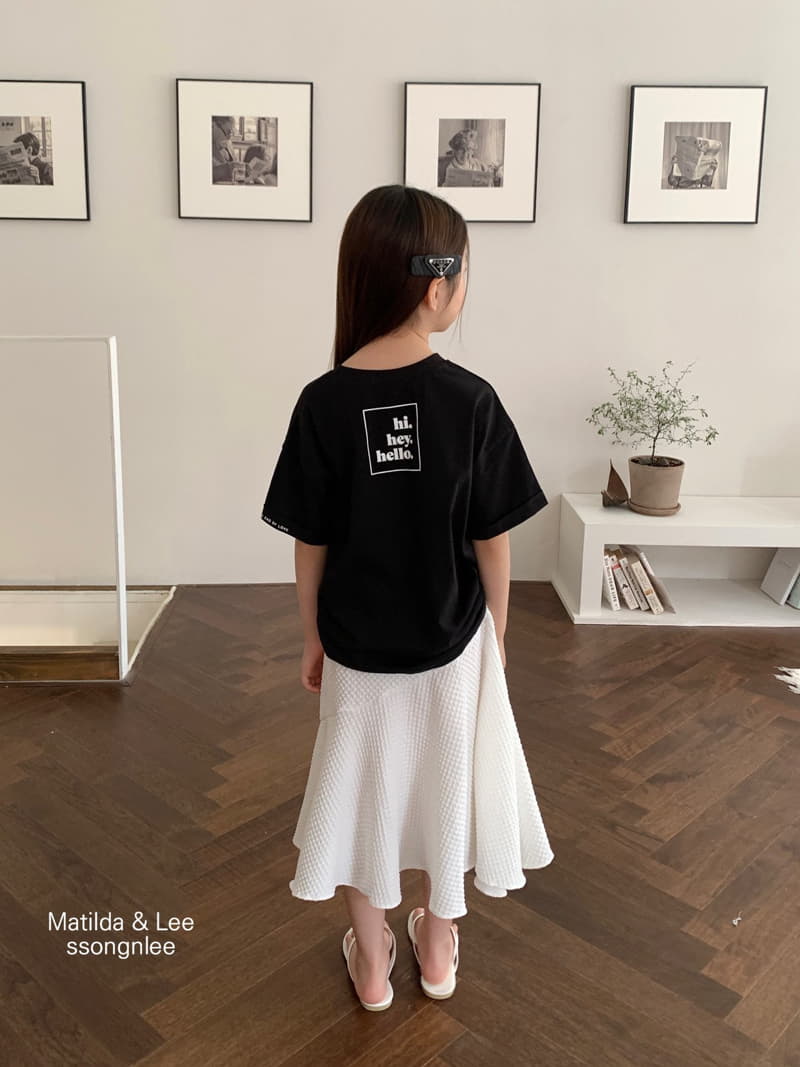Matilda & Lee - Korean Children Fashion - #minifashionista - Whole Slit Skirt - 3