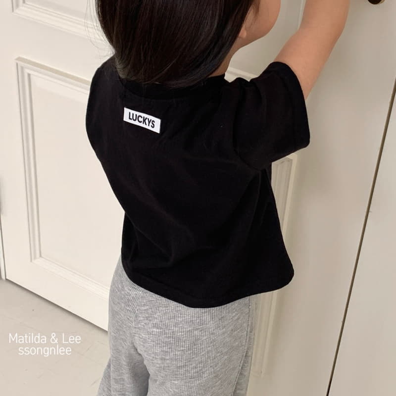 Matilda & Lee - Korean Children Fashion - #minifashionista - Lucky Crop Tee - 10
