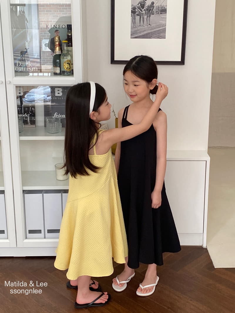 Matilda & Lee - Korean Children Fashion - #prettylittlegirls - String Whole One-piece - 7