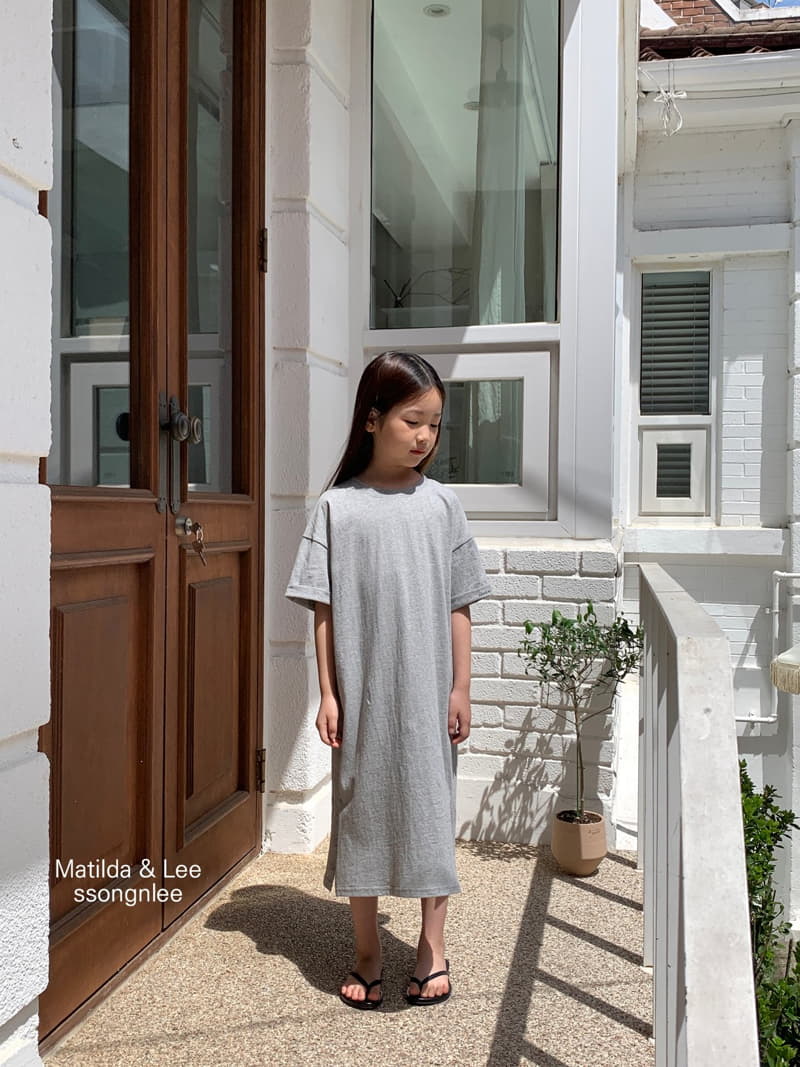 Matilda & Lee - Korean Children Fashion - #stylishchildhood - High Long One-piece - 8