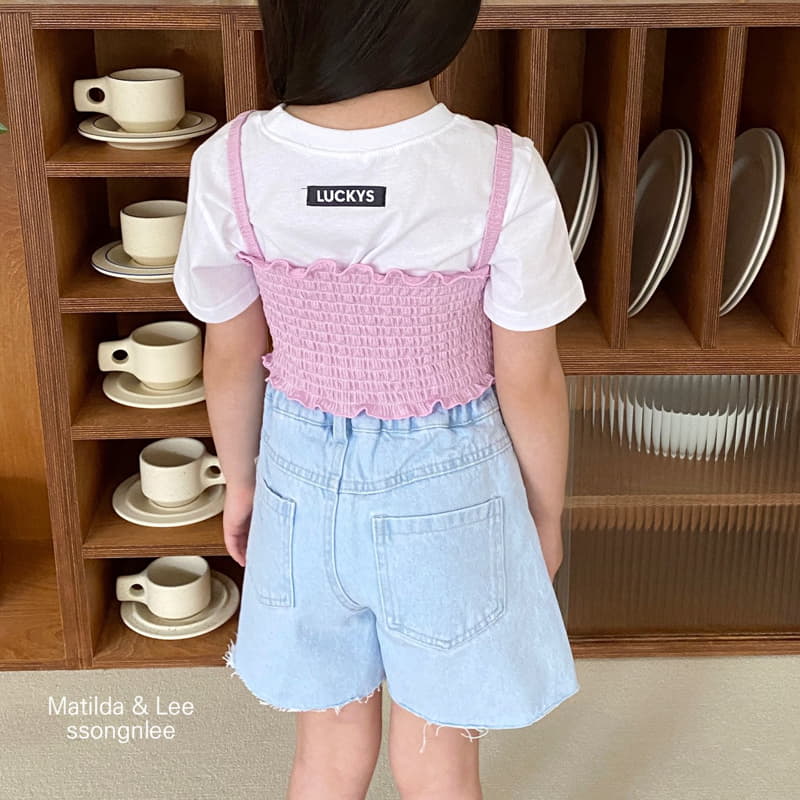 Matilda & Lee - Korean Children Fashion - #stylishchildhood - Rib Bustier - 2