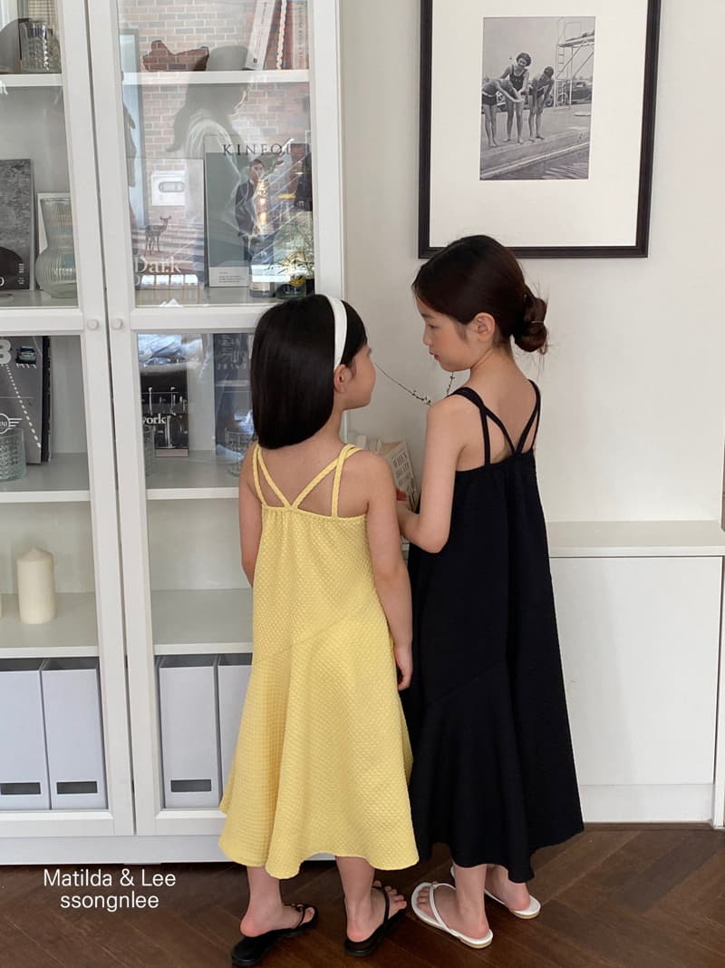 Matilda & Lee - Korean Children Fashion - #stylishchildhood - String Whole One-piece - 10