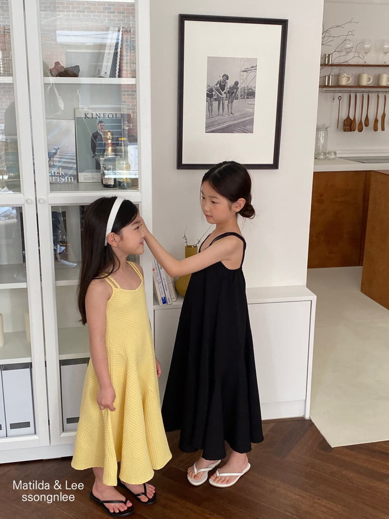 Matilda & Lee - Korean Children Fashion - #todddlerfashion - String Whole One-piece - 8