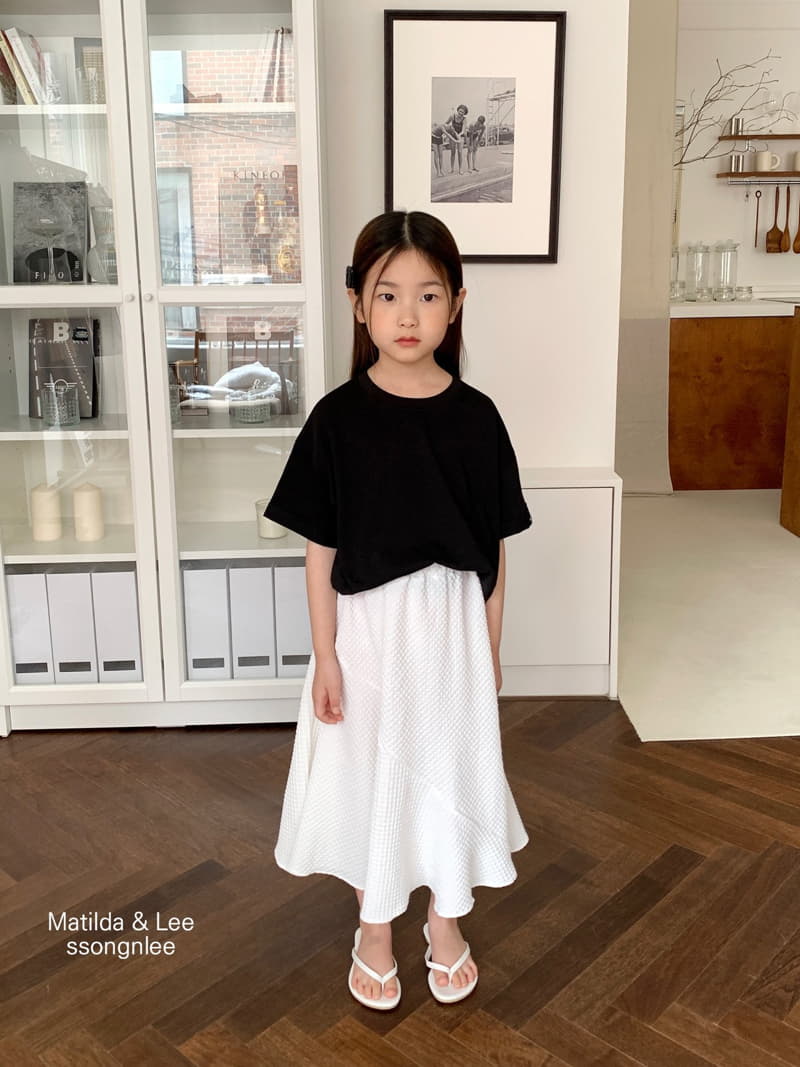 Matilda & Lee - Korean Children Fashion - #toddlerclothing - Whole Slit Skirt - 6