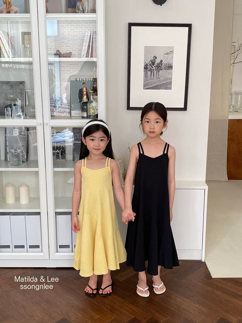 Matilda & Lee - Korean Children Fashion - #toddlerclothing - String Whole One-piece - 9