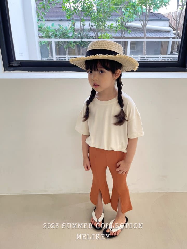 Melikey - Korean Children Fashion - #Kfashion4kids - Cheese Slit Leggings - 3