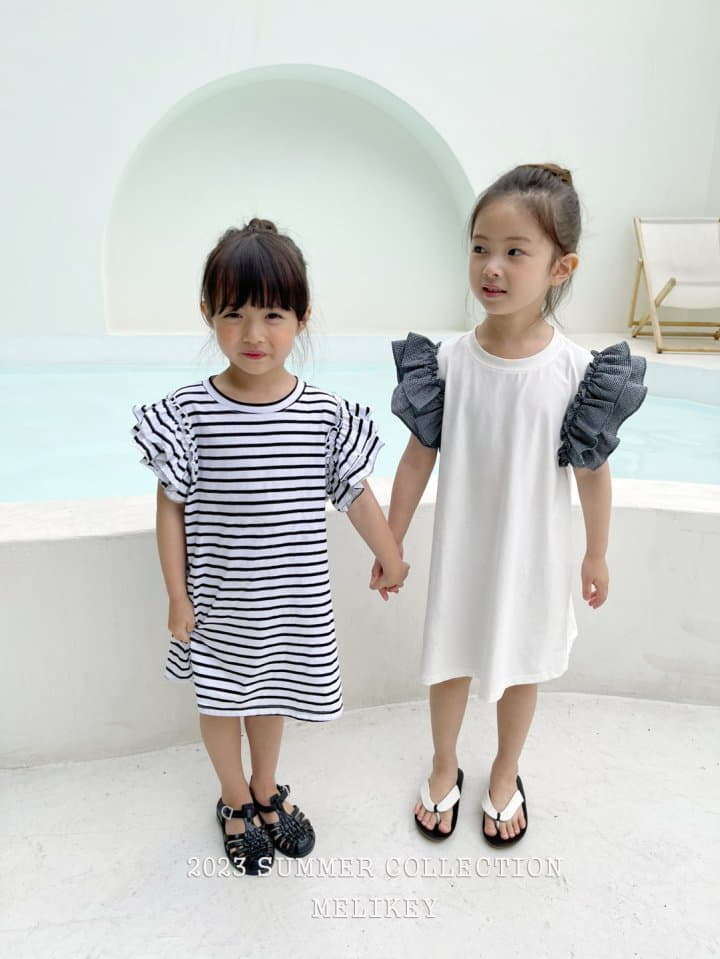 Melikey - Korean Children Fashion - #childofig - Double Frill One-piece - 7
