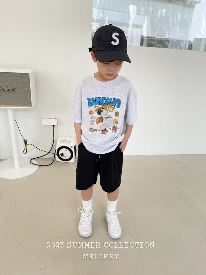 Melikey - Korean Children Fashion - #childrensboutique - Baseball Bear Tee - 9