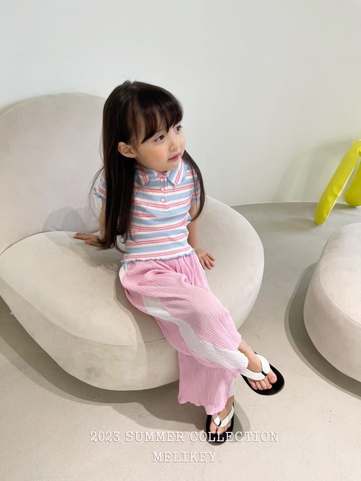 Melikey - Korean Children Fashion - #childrensboutique - Color Pleats Pants - 12