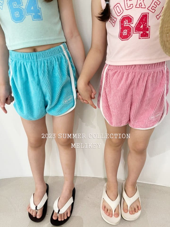 Melikey - Korean Children Fashion - #designkidswear - Terry Shorts - 8