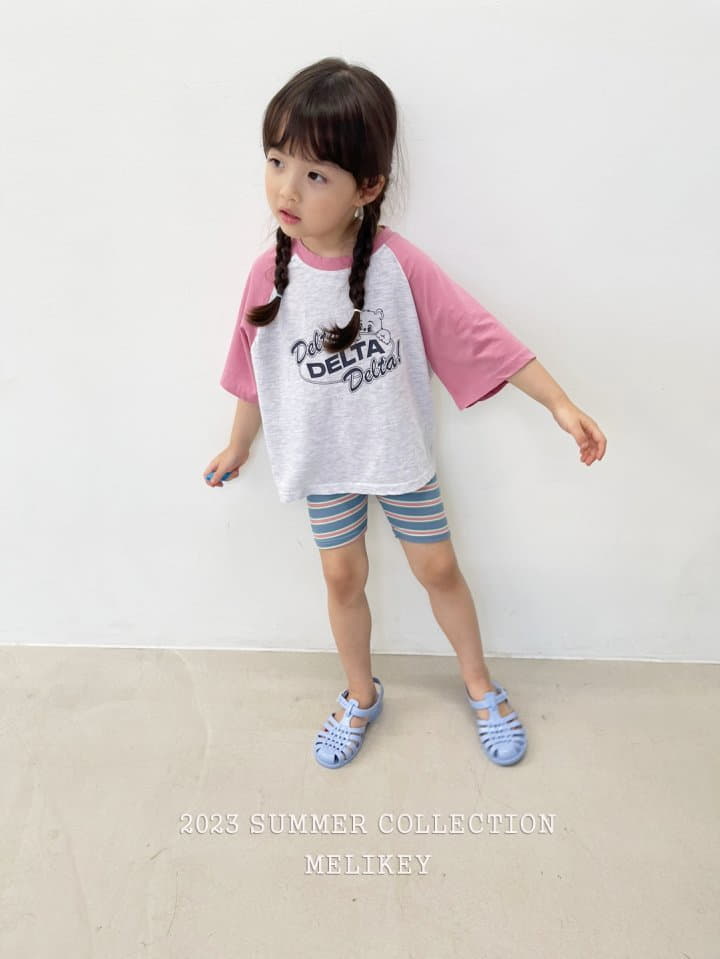 Melikey - Korean Children Fashion - #designkidswear - Delta Bear Tee - 12