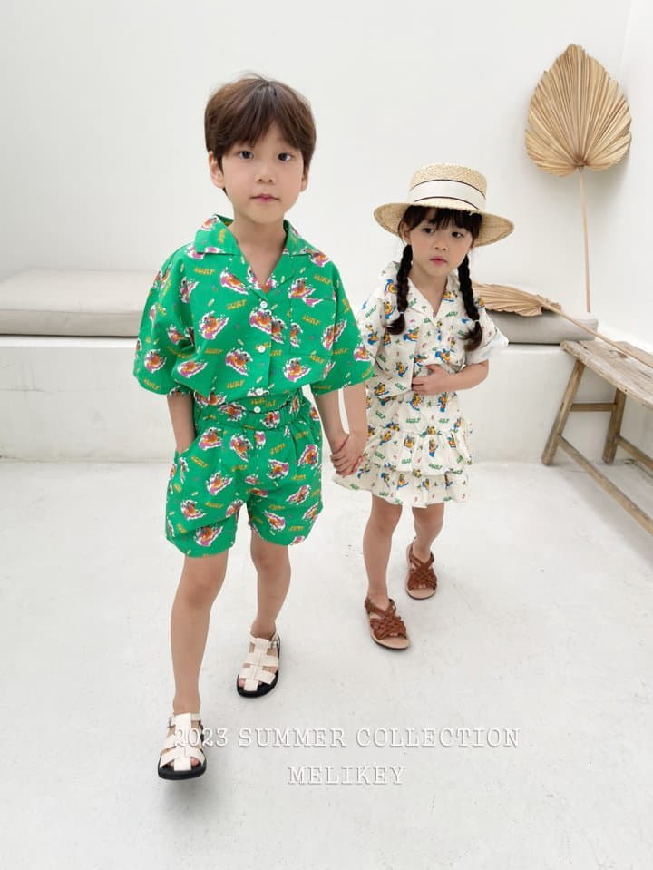 Melikey - Korean Children Fashion - #fashionkids - Surfing Cancan Skirt - 8