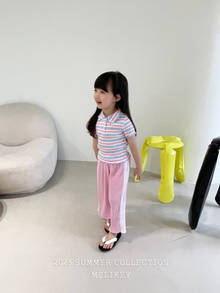 Melikey - Korean Children Fashion - #fashionkids - Color Pleats Pants