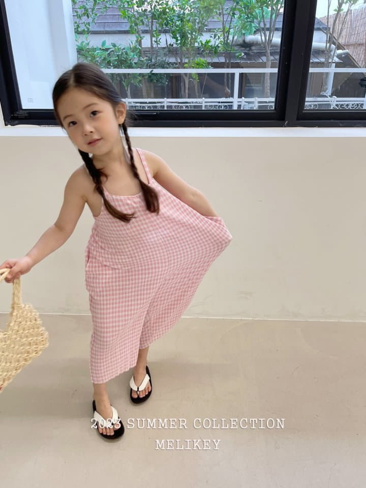 Melikey - Korean Children Fashion - #kidsshorts - Pleats Jumpsuit - 2