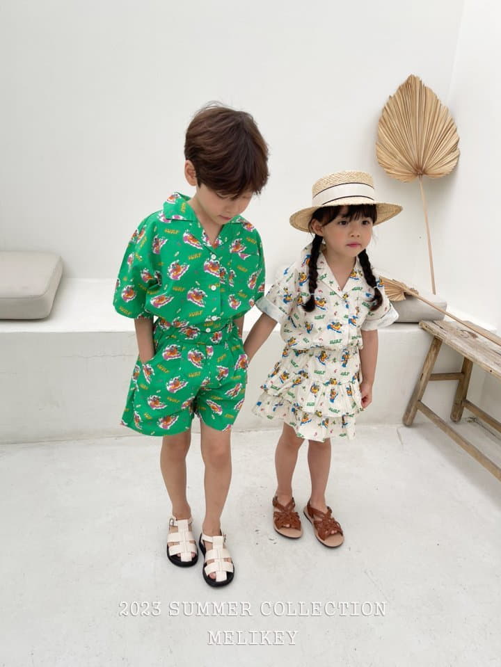 Melikey - Korean Children Fashion - #kidsshorts - Surfing Cancan Skirt - 9
