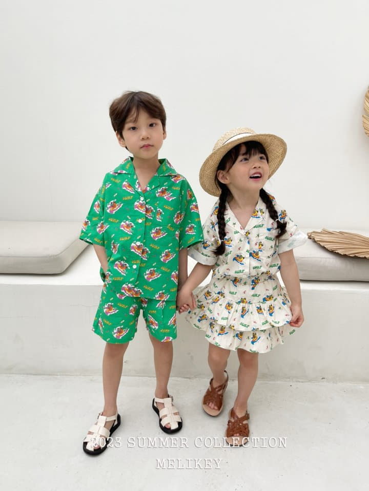 Melikey - Korean Children Fashion - #kidsshorts - Surfing Shirt - 7