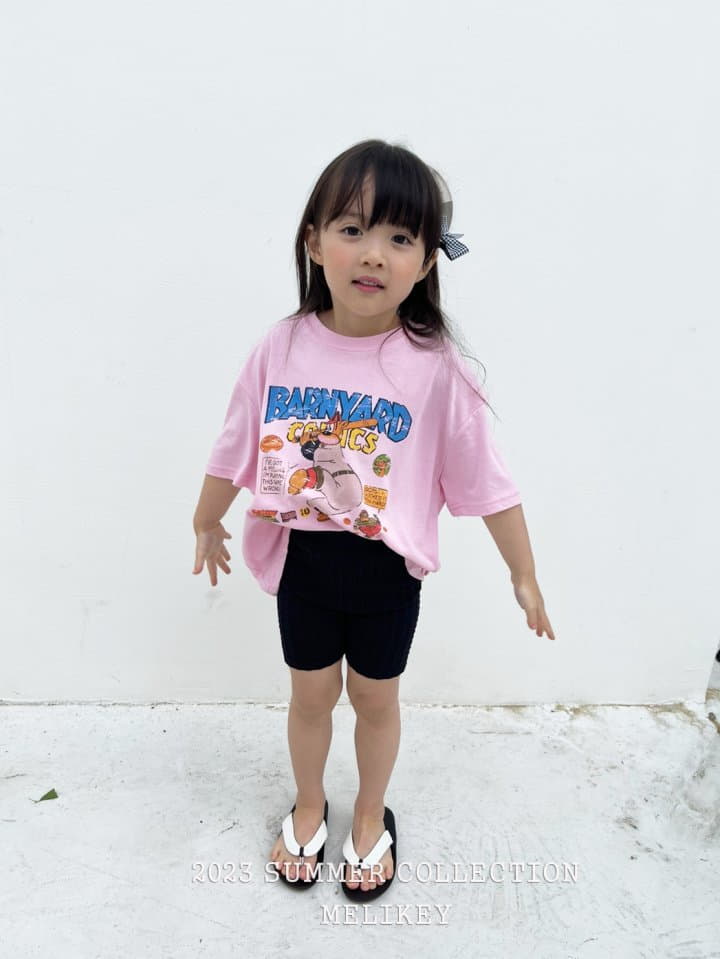 Melikey - Korean Children Fashion - #kidsshorts - Twist Leggings - 9