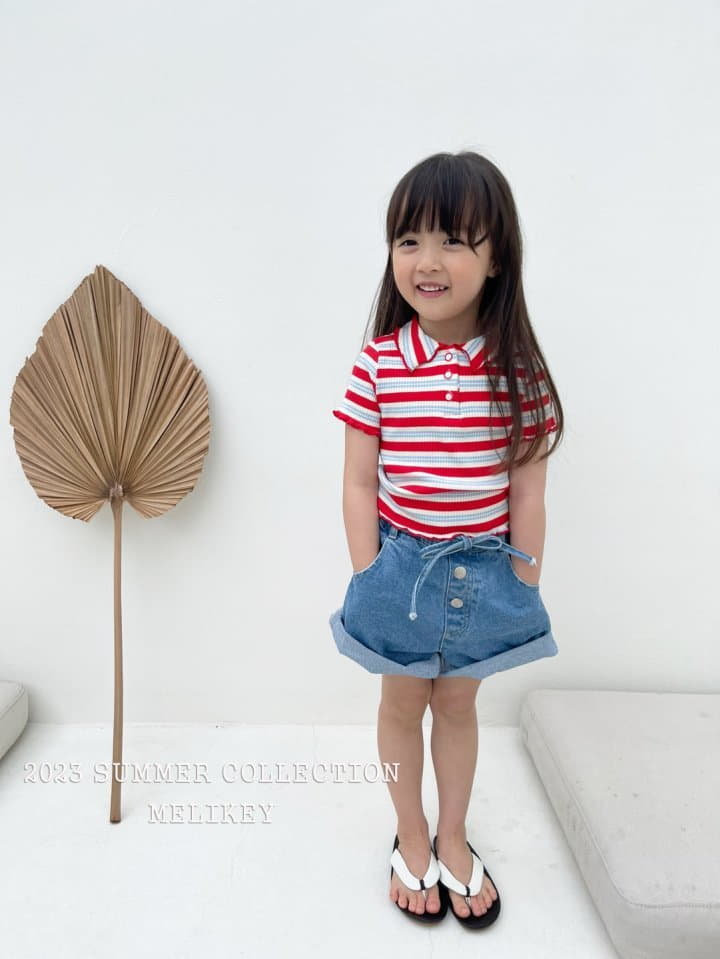 Melikey - Korean Children Fashion - #kidzfashiontrend - String Shorts - 5
