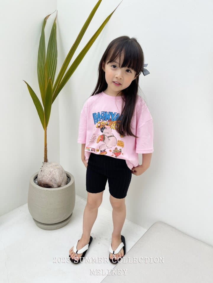 Melikey - Korean Children Fashion - #littlefashionista - Baseball Bear Tee