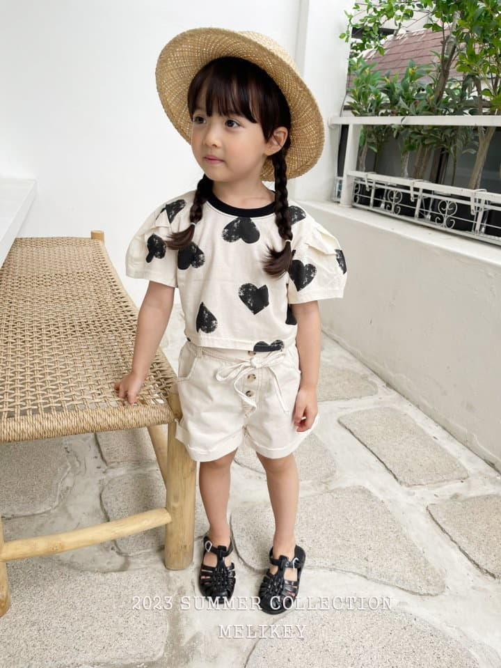 Melikey - Korean Children Fashion - #littlefashionista - String Shorts - 7