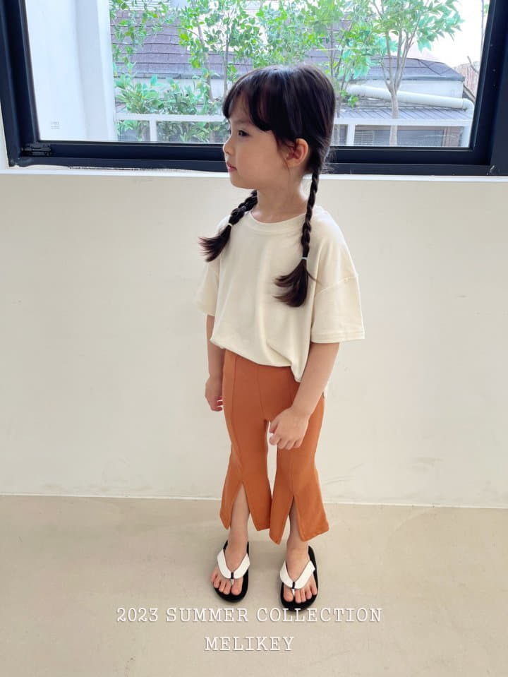 Melikey - Korean Children Fashion - #magicofchildhood - Cheese Slit Leggings - 5