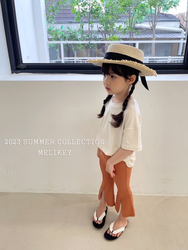 Melikey - Korean Children Fashion - #minifashionista - Cheese Slit Leggings - 6