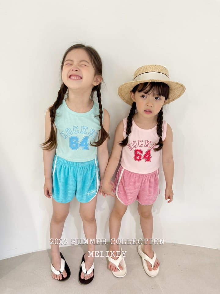 Melikey - Korean Children Fashion - #prettylittlegirls - Terry Shorts - 2