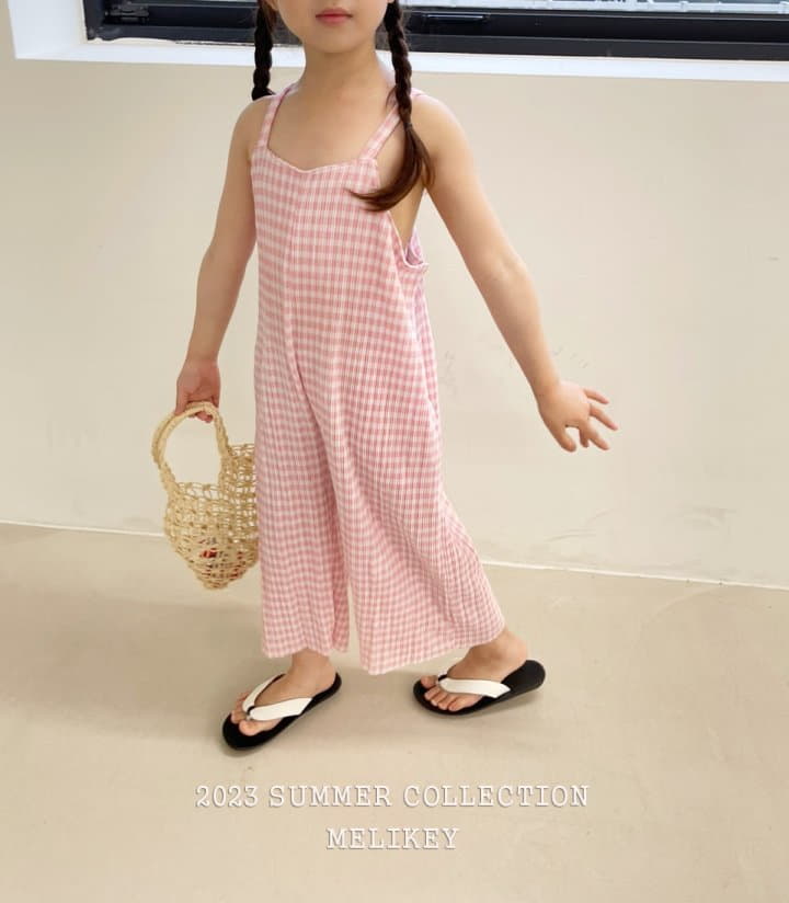 Melikey - Korean Children Fashion - #stylishchildhood - Pleats Jumpsuit - 12