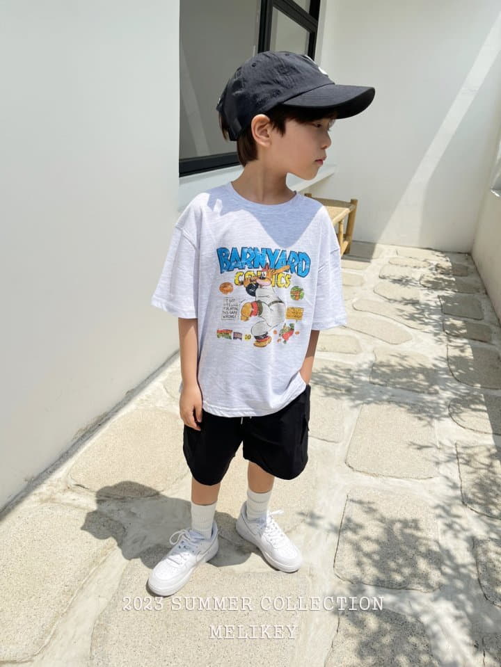 Melikey - Korean Children Fashion - #todddlerfashion - Baseball Bear Tee - 5