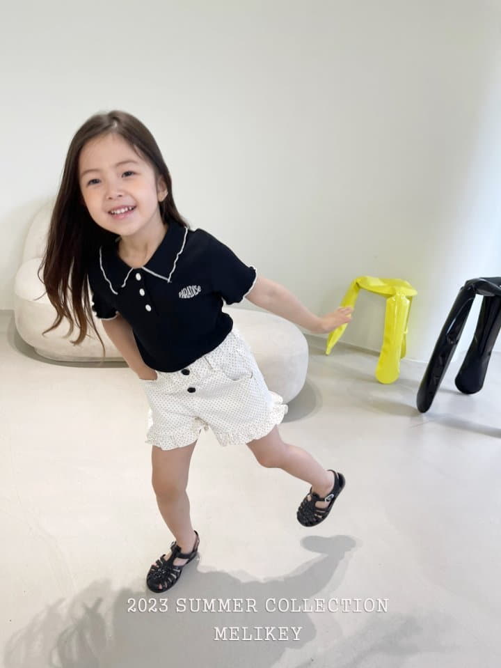 Melikey - Korean Children Fashion - #toddlerclothing - Frill Shorts - 12