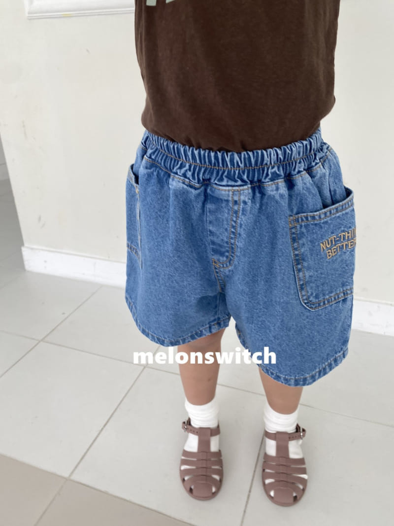 Melon Switch - Korean Children Fashion - #childofig - Better Denim Shorts - 6