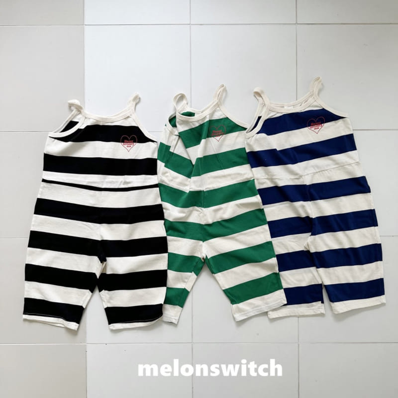 Melon Switch - Korean Children Fashion - #childofig - Watermelon Jumpsuit