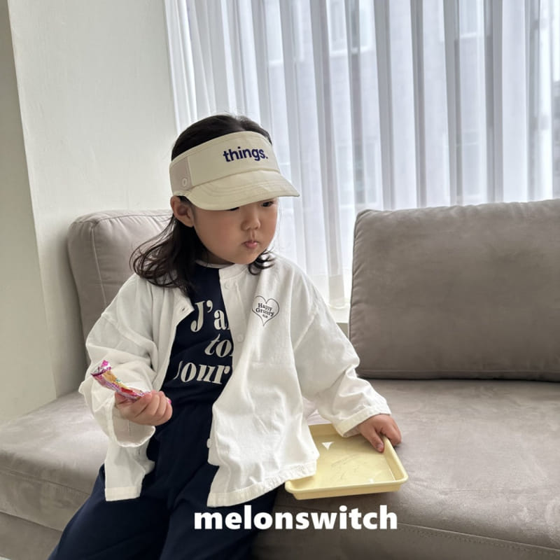 Melon Switch - Korean Children Fashion - #childofig - Thinks Sun Cap - 3