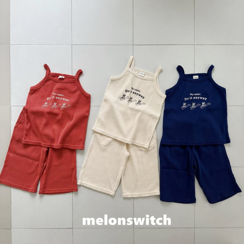 Melon Switch - Korean Children Fashion - #childrensboutique - Rabbit Top Bottom Set