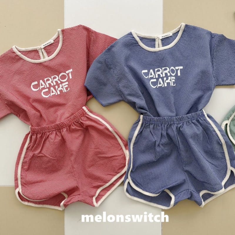 Melon Switch - Korean Children Fashion - #childrensboutique - Carrot Cake Top Bottom Set - 11