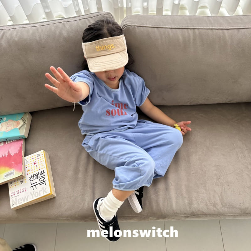 Melon Switch - Korean Children Fashion - #childofig - Thinks Sun Cap - 4