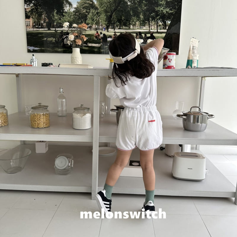 Melon Switch - Korean Children Fashion - #designkidswear - Home Collar Top Bottom Set - 6