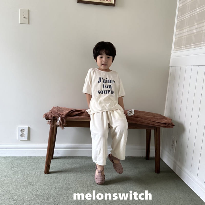 Melon Switch - Korean Children Fashion - #designkidswear - Summer Top Bottom Set - 5