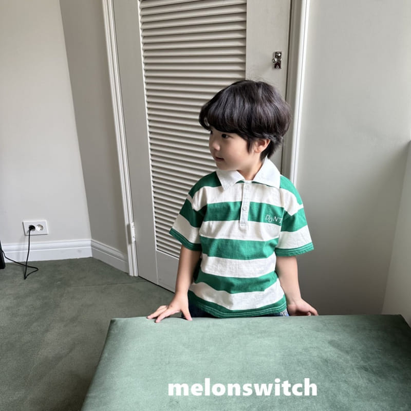 Melon Switch - Korean Children Fashion - #designkidswear - Don Walk Collar Tee - 6