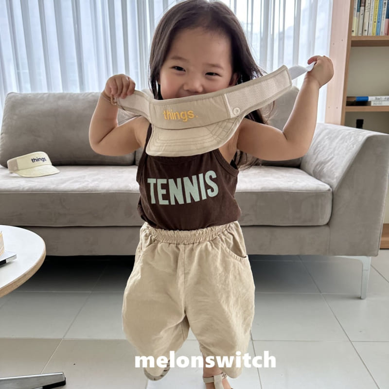 Melon Switch - Korean Children Fashion - #designkidswear - Thinks Sun Cap - 5