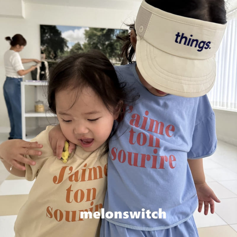 Melon Switch - Korean Children Fashion - #discoveringself - Summer Top Bottom Set - 6