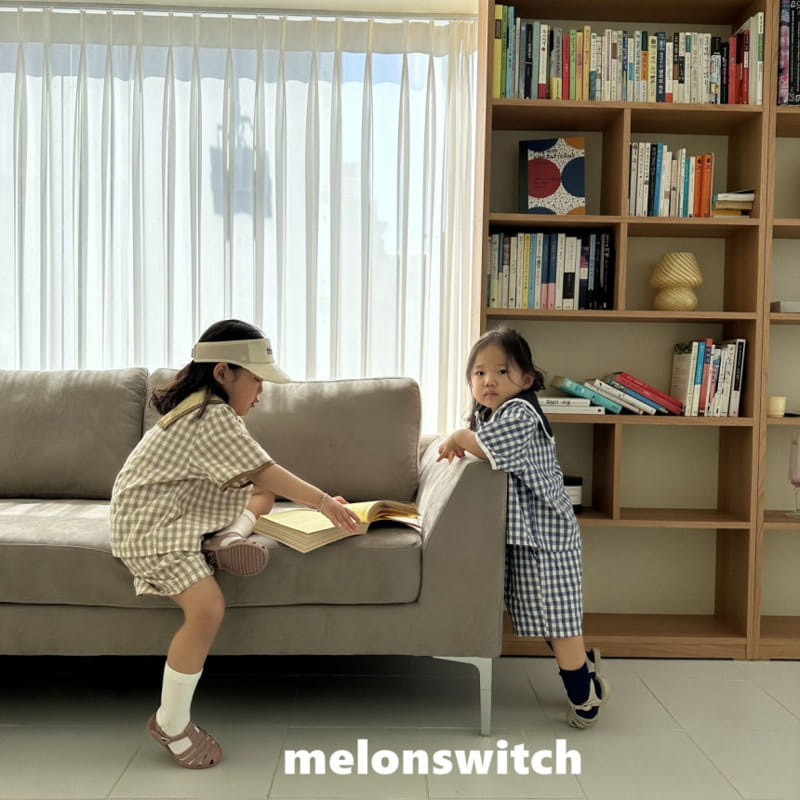 Melon Switch - Korean Children Fashion - #discoveringself - Sailor Top Bottom Set - 3
